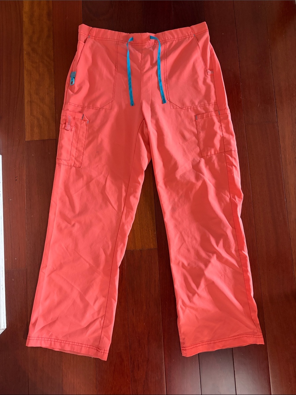 Carhartt Coral Sweatpants with Blue Drawstring